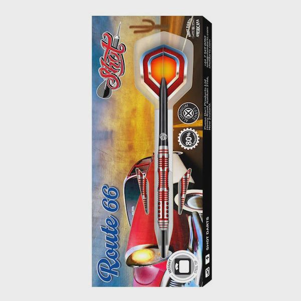Shot Route 66 Steel Tip Darts