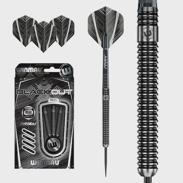 Winmau Blackout Steel Tip Darts