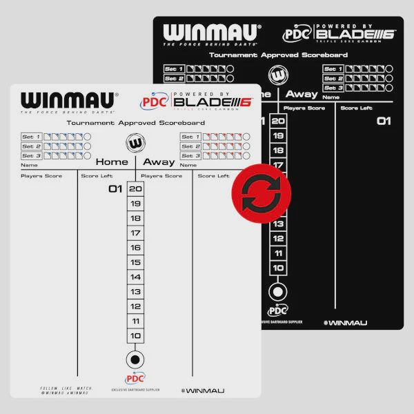 Winmau 2 Sided Score Board