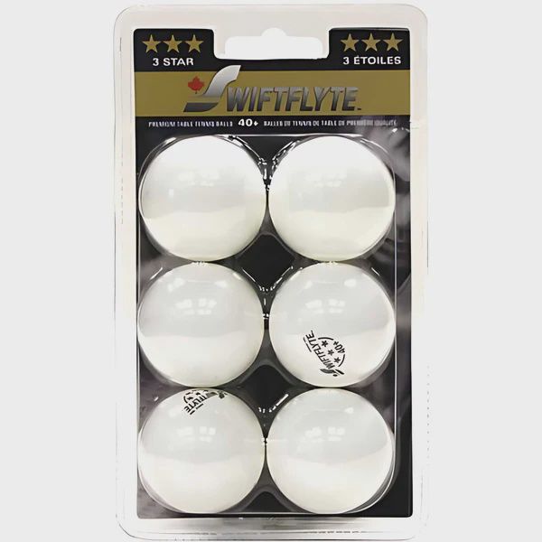 Swiftflyte 3 Star 6 Pack Balls White Swiftflyte 3 Star 6 Pack Balls White