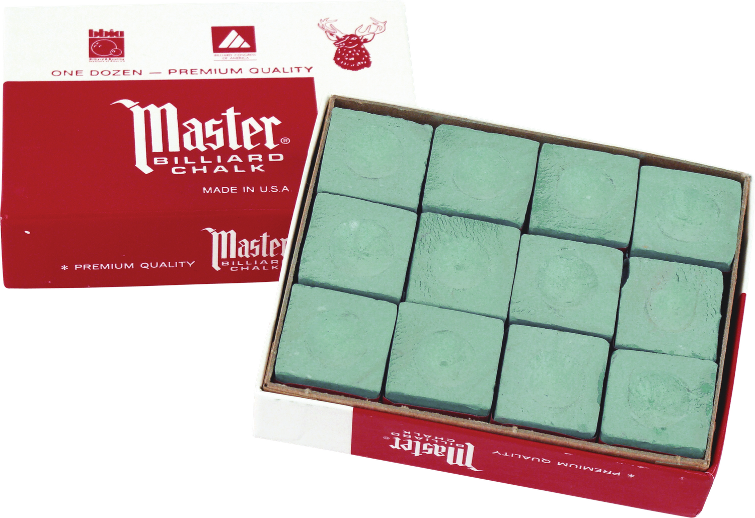 Master Chalk 6pk Green