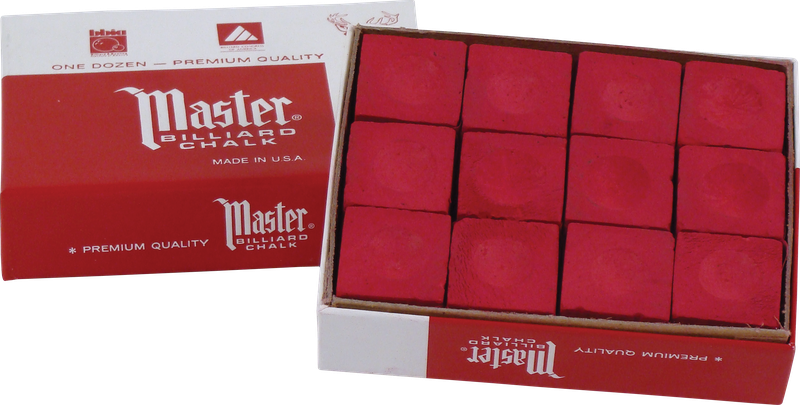 Master Chalk 6pk Red