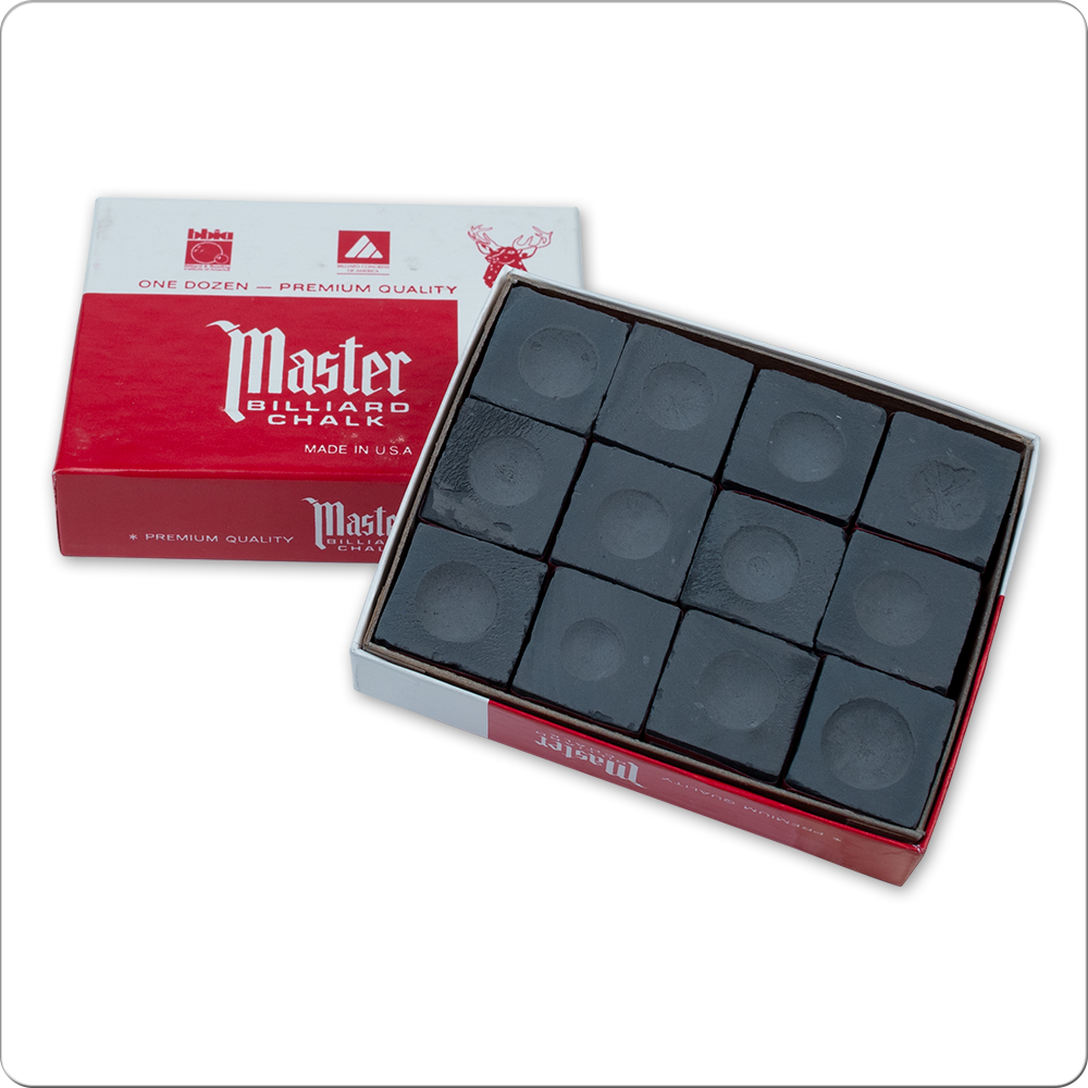 Master Chalk 6pk Charcoal