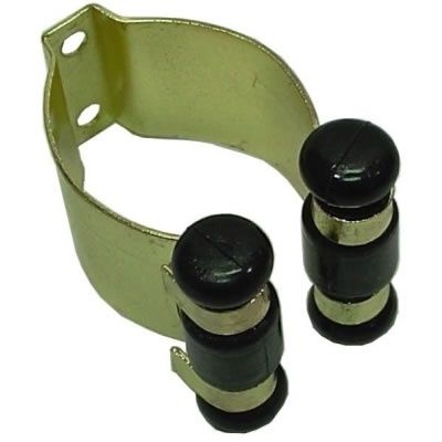 Cue Rack Clip Brass w/Roller