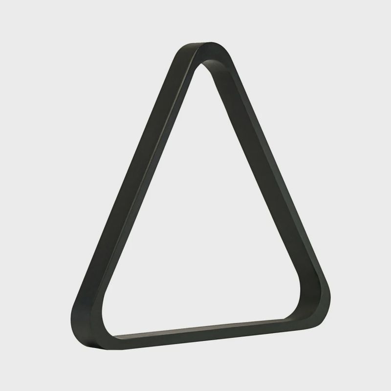 2 1/4 Wood Triangle Black