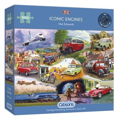 1000 pc Iconic Engines