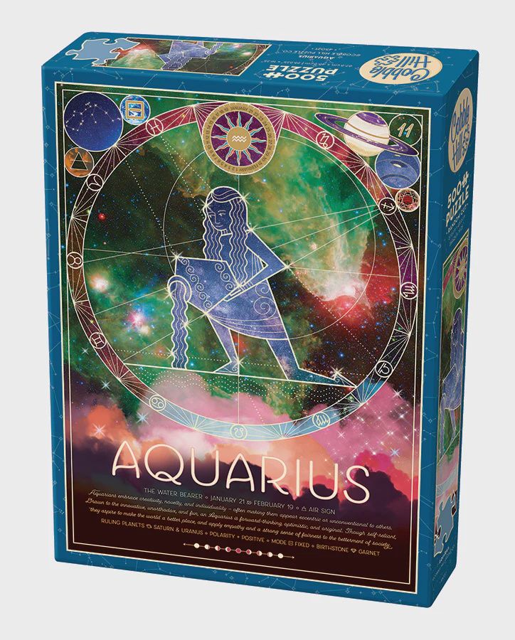 500 Pc Cobble Hill Aquarius