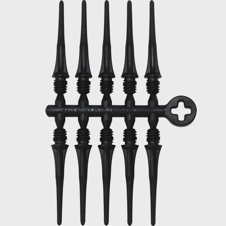 Fit Plus Soft Tips 50 Pack, Colour: Black