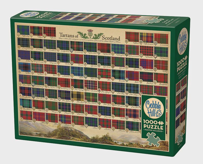 1000 pc Cobble Hill Tartans Of Scotland 1000 pc Cobble Hill Tartans Of Scotland