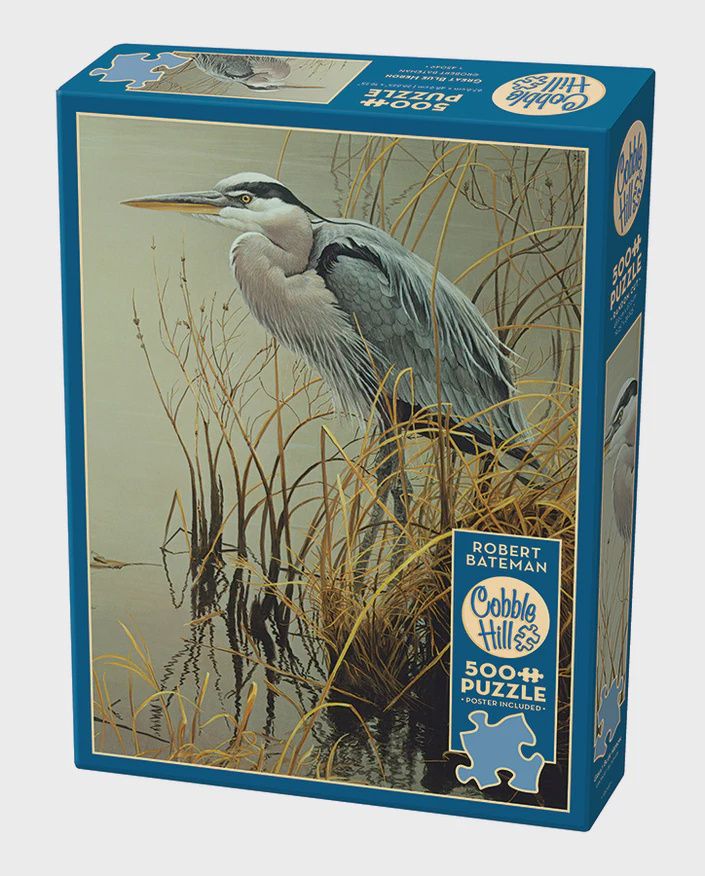 500 pc Cobble Hill Great Blue Heron