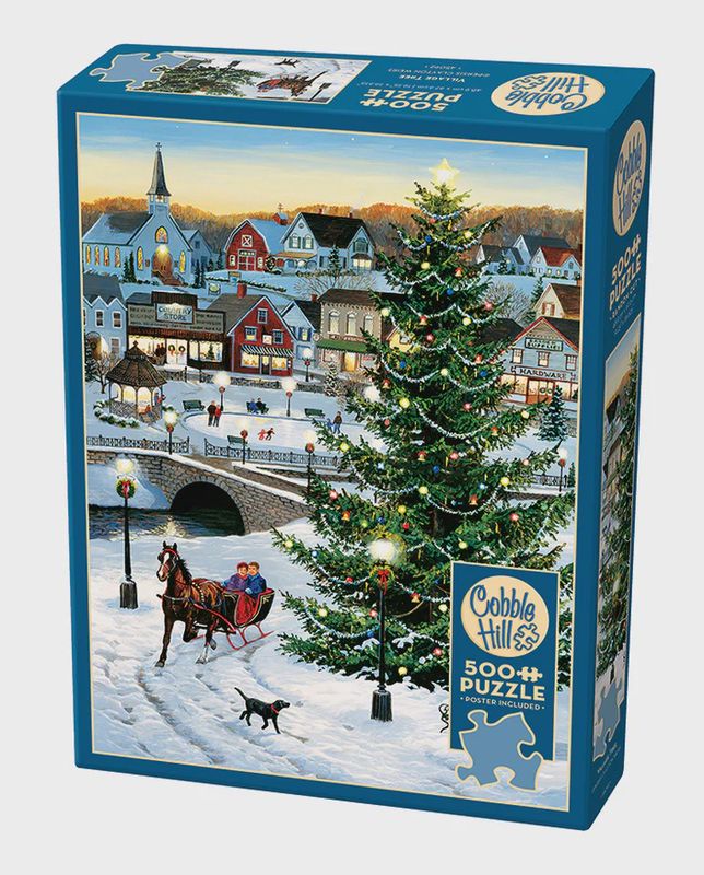 500 pc Cobble Hill Village Tree 500 pc Cobble Hill Village Tree