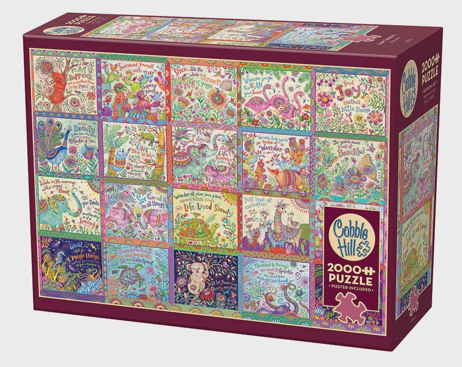 2000 pc Cobble Hill Happy Thoughts