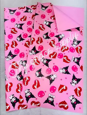 Pink kuromi paper