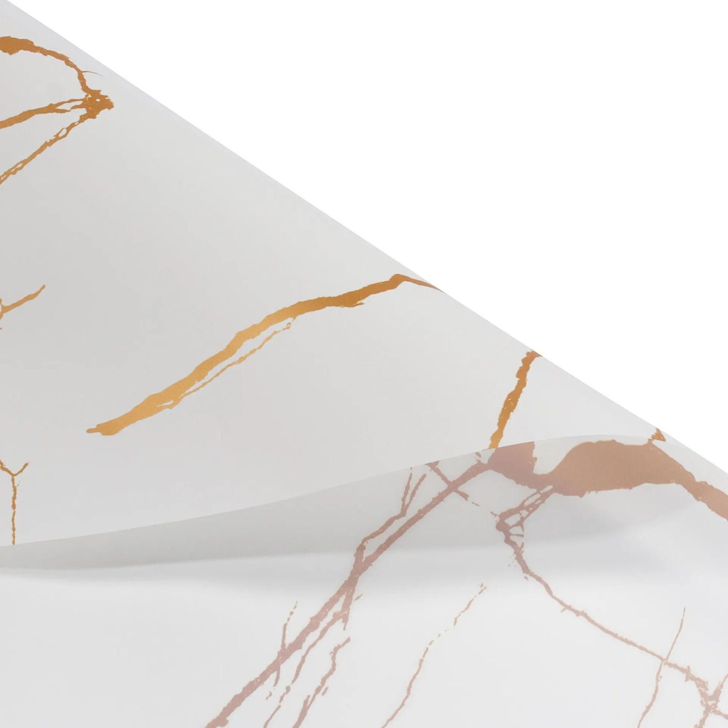 White and gold paper