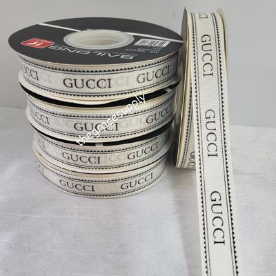 White Gucci Ribbon