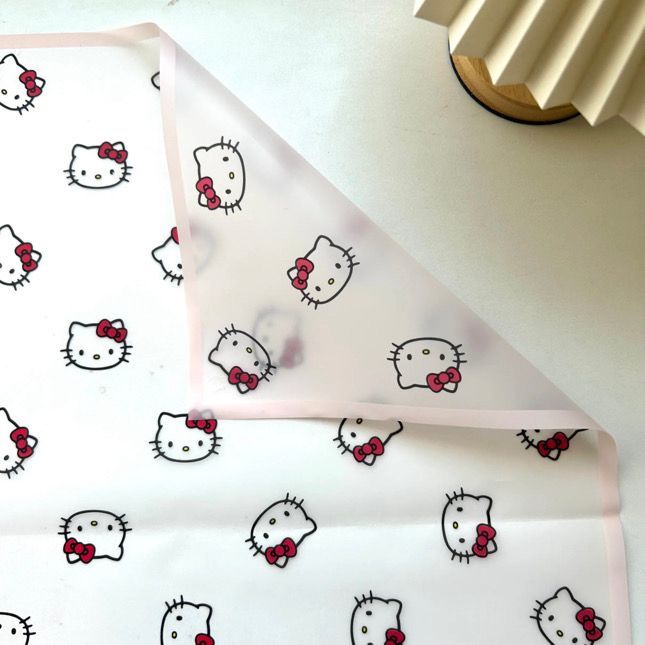 Translucent white H Kitty paper