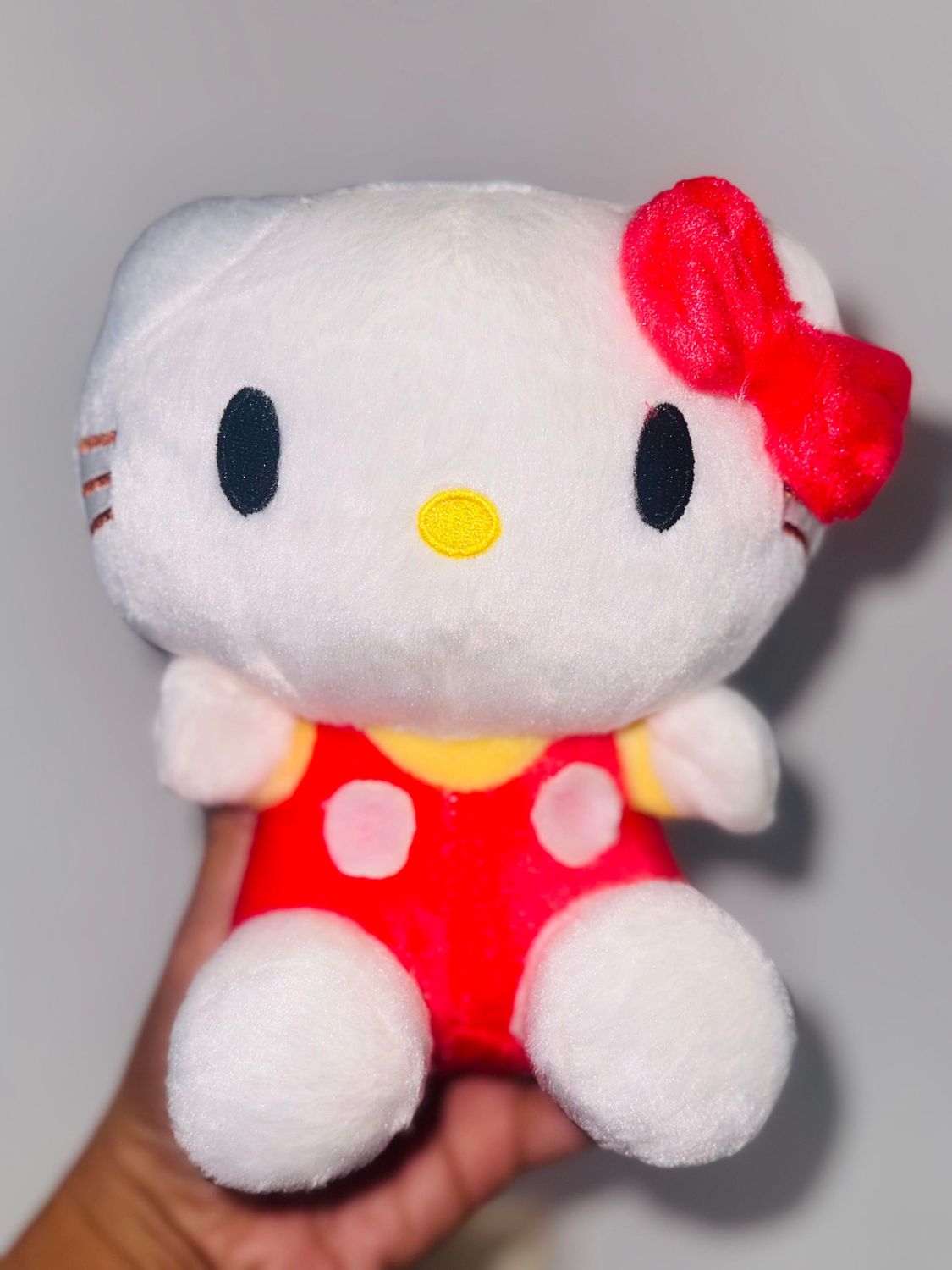 Red Sanrio Hello kitty plush toy