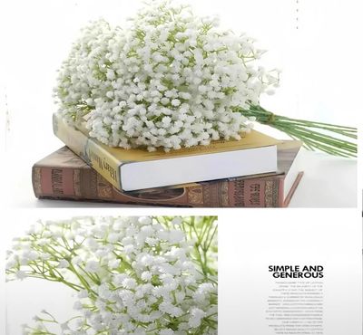 18pcs Real touch Baby Breath Artificial Flowers