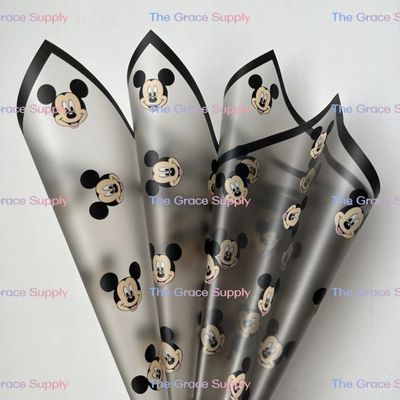 Black Translucent M Mouse wrapping paper