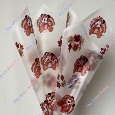 Translucent paper with white edges