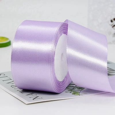 25 Yard Light Purple Satin Ribbon  1 1/2