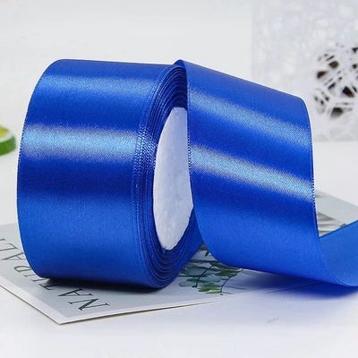 Blue Satin Ribbon 1 1/2”