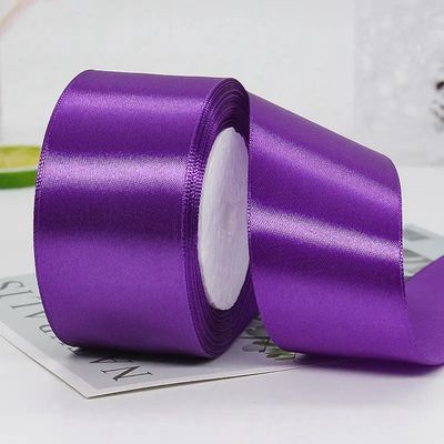 Purple Satin Ribbon 1 1/2”