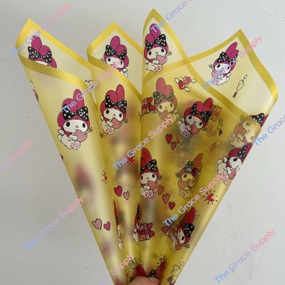 Gold Translucent Melody Wrapping Paper