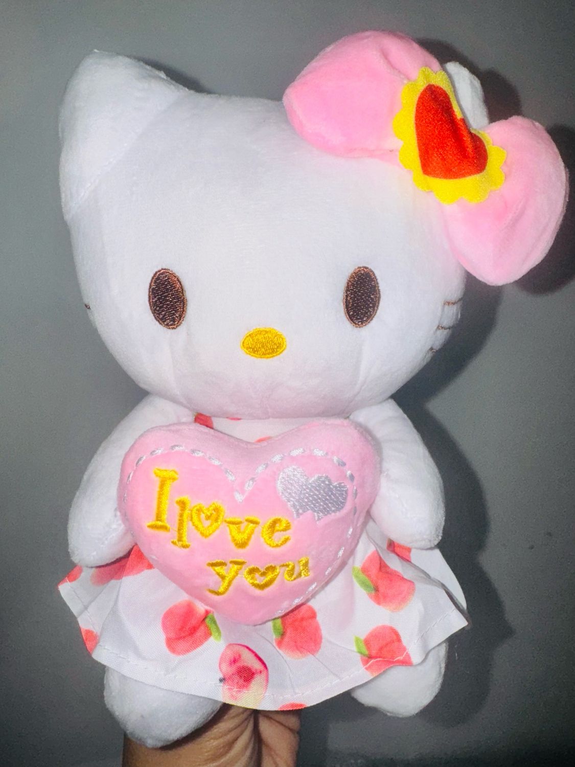 Pink I Love You Hello Kitty