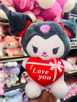 Red Kuromi I love You