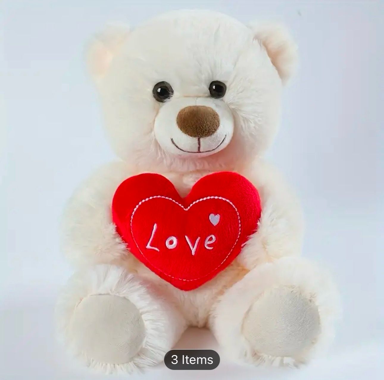 Light Brown Love bear