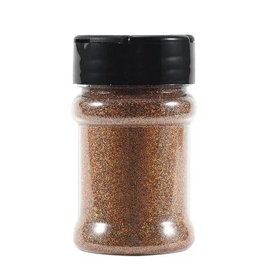 3oz Light Brown Glitter Bottle