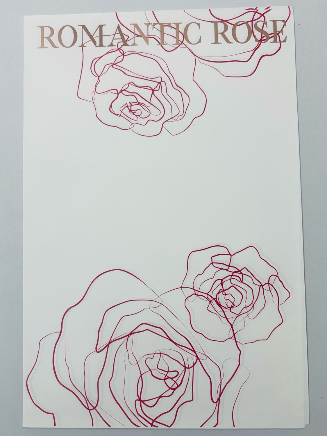 Romantic Rose Wrapping Paper
