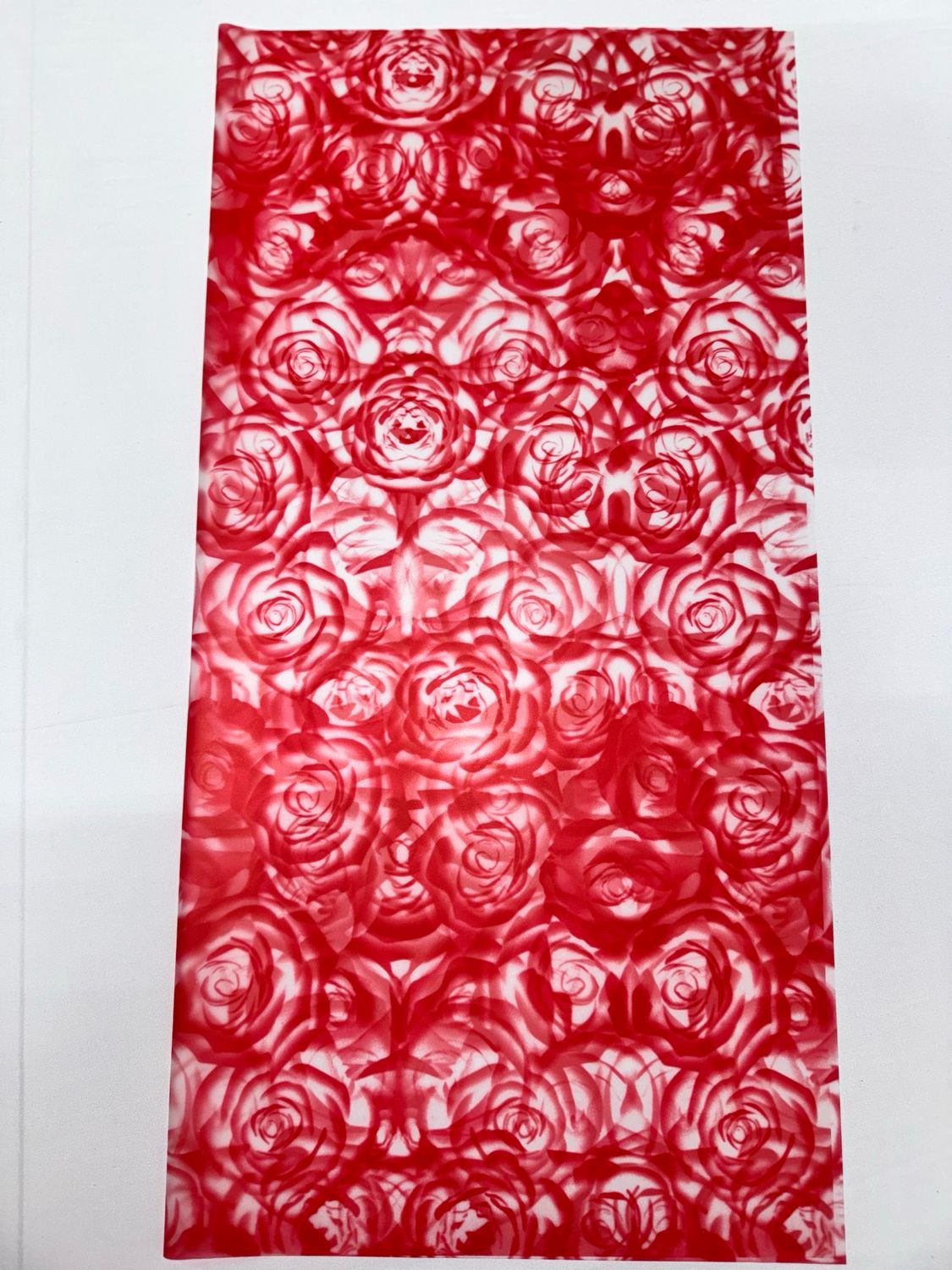 Red Rose Design Paper
