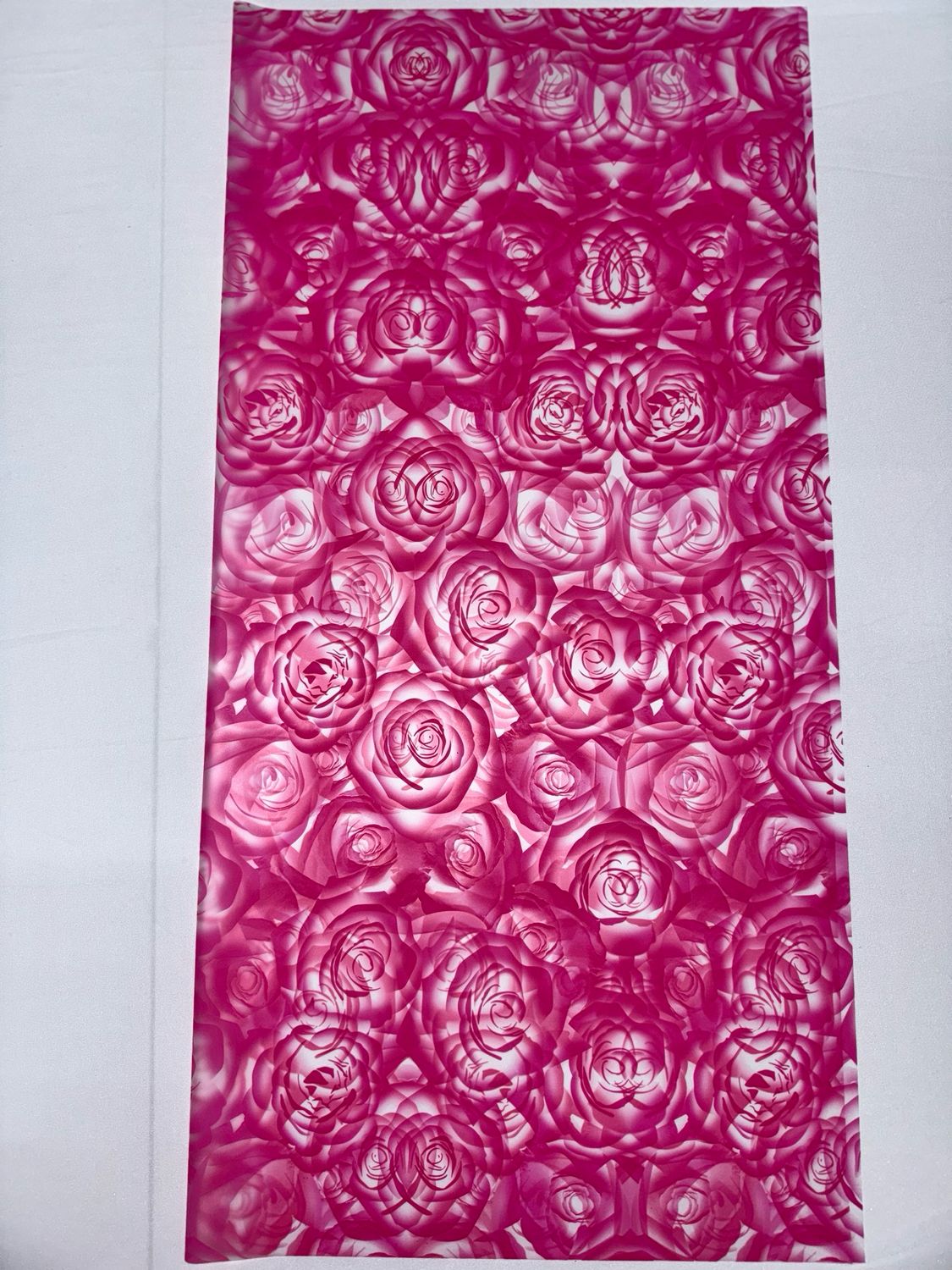 Hot Pink Rose Design Paper