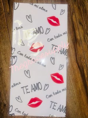 Te amo Solid White Wrapping Paper