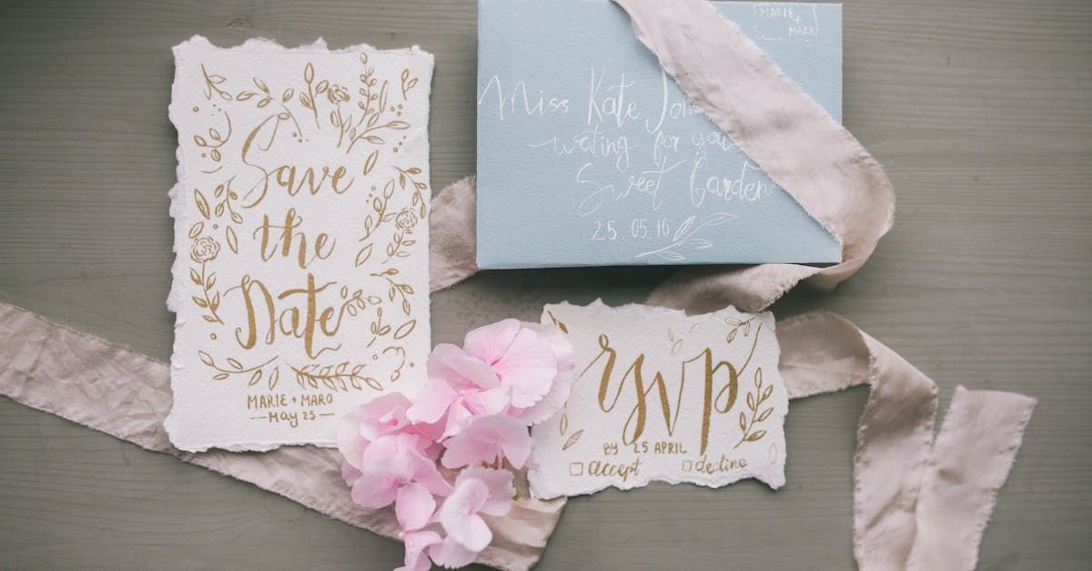 Invitations