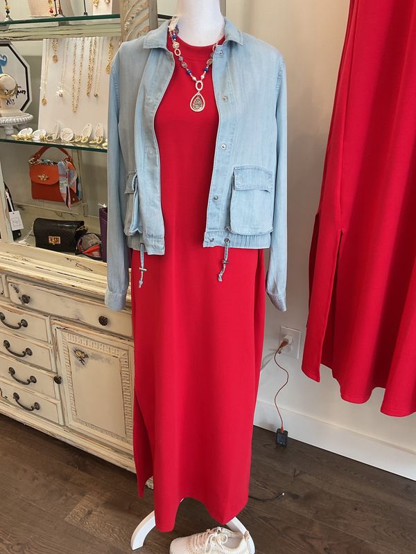 RENUAR CHAMBRAY TENCEL TOP/JACKET
