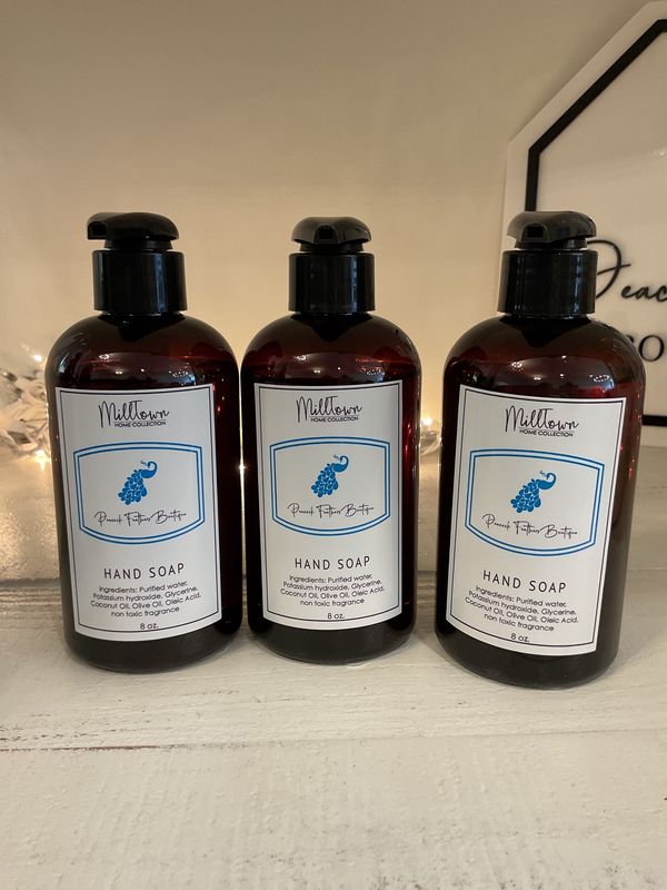 Milltown Hand Soap-Peacock Feathers