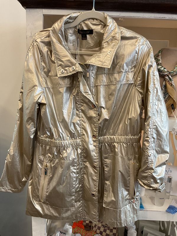 RENUAR CHAMPAGNE RAIN JACKET