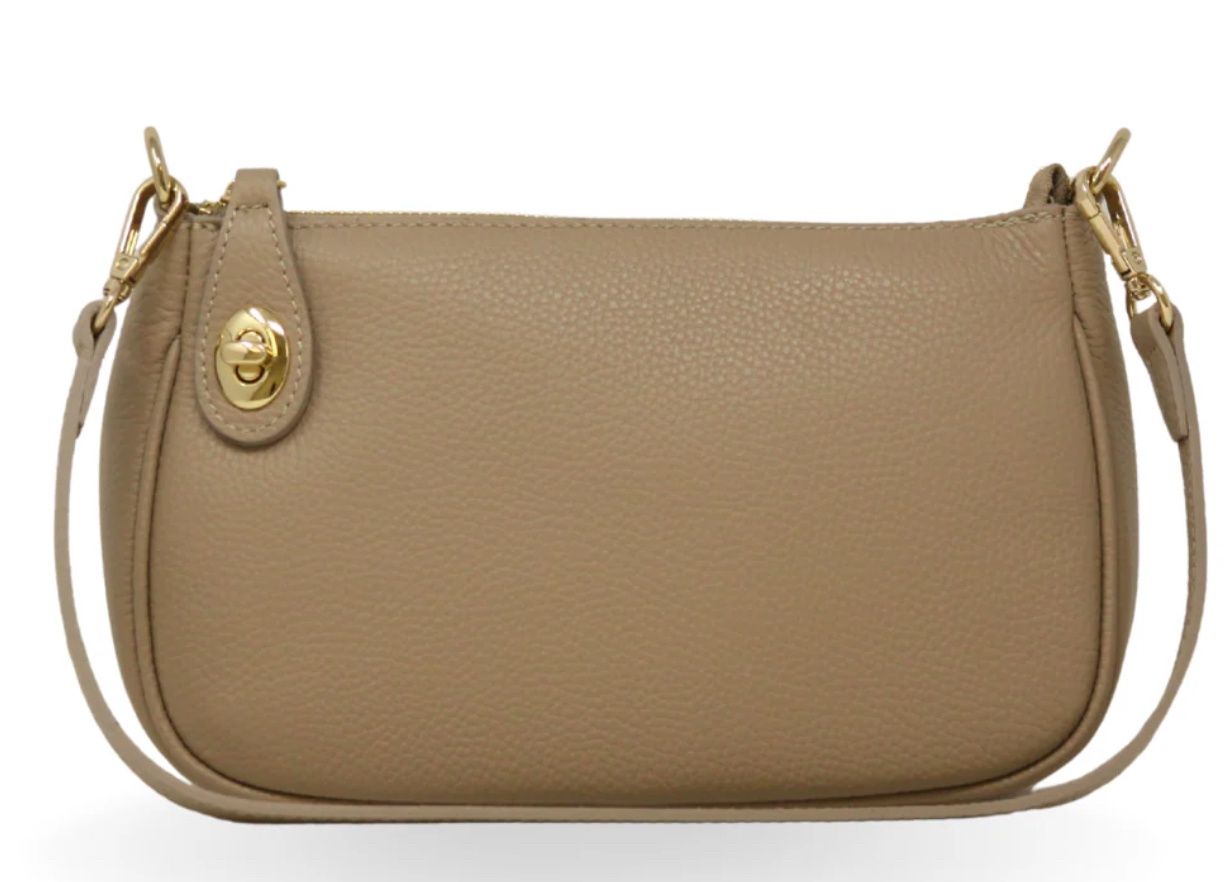 GF2576 ITALIAN LEATHER -TAUPE