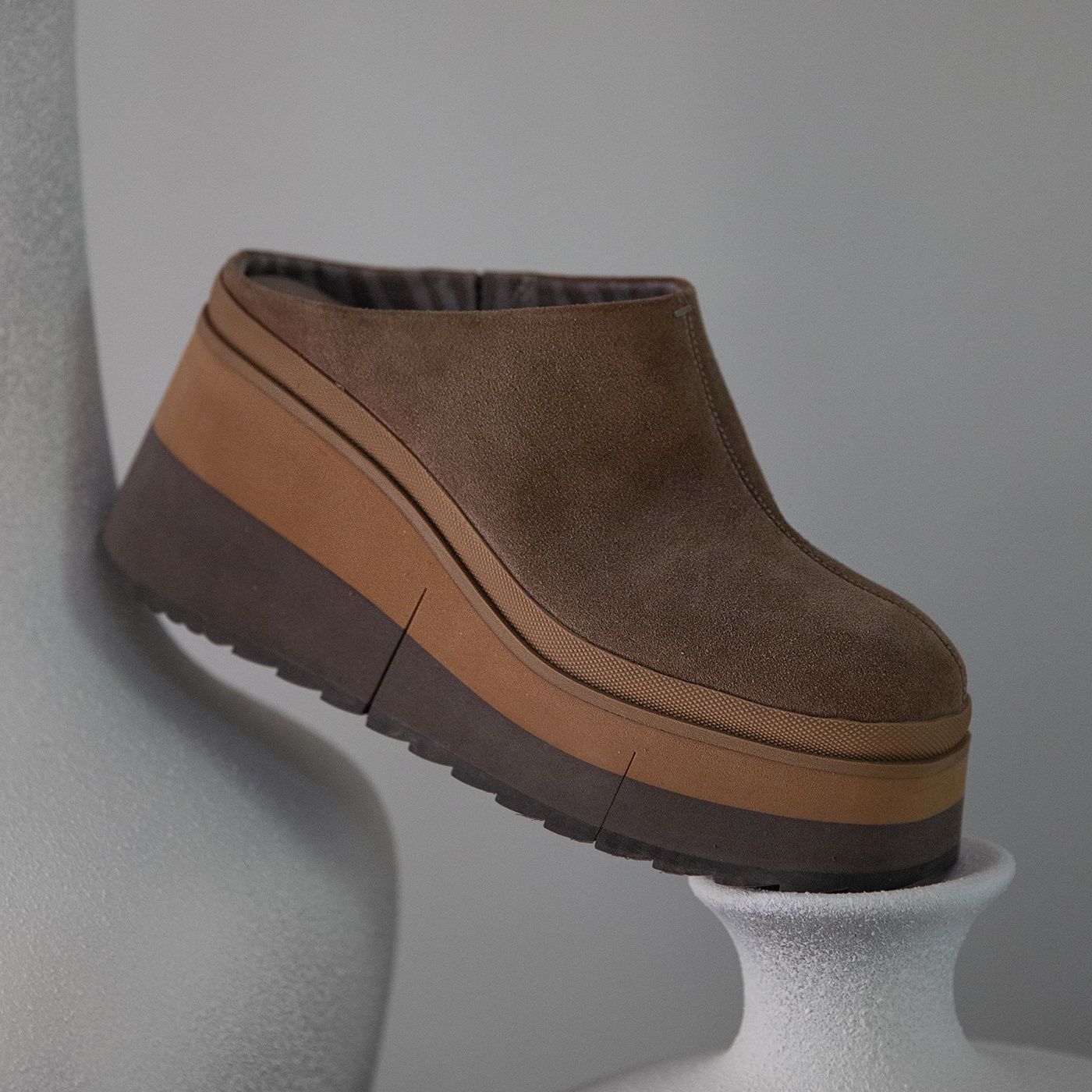 NAKED FEET COACH CLOGS