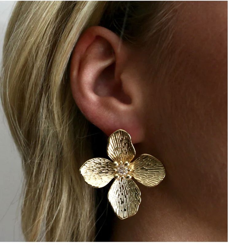 ID FLORET POST EARRINGS