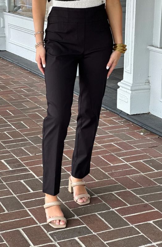 RENUAR PULL-ON PANT- BLACK