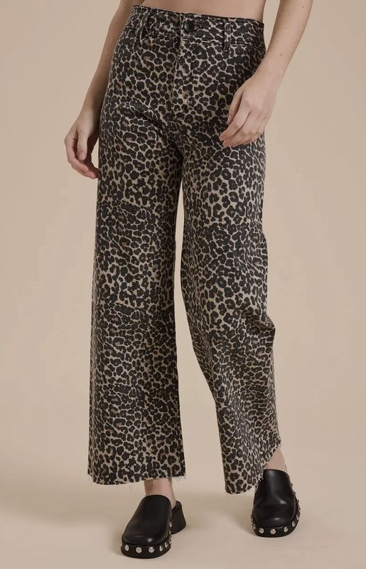 LEOPARD PRINT PANTS