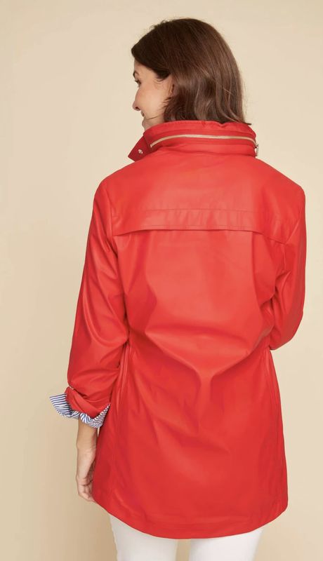 RENUAR WATERPROOF JACKET- BERRY (RED)