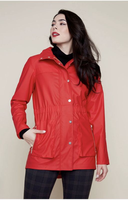RENUAR WATERPROOF JACKET- BERRY (RED)