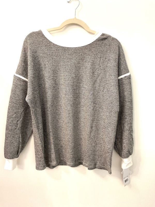 CAMILLE GRAY SWEATER