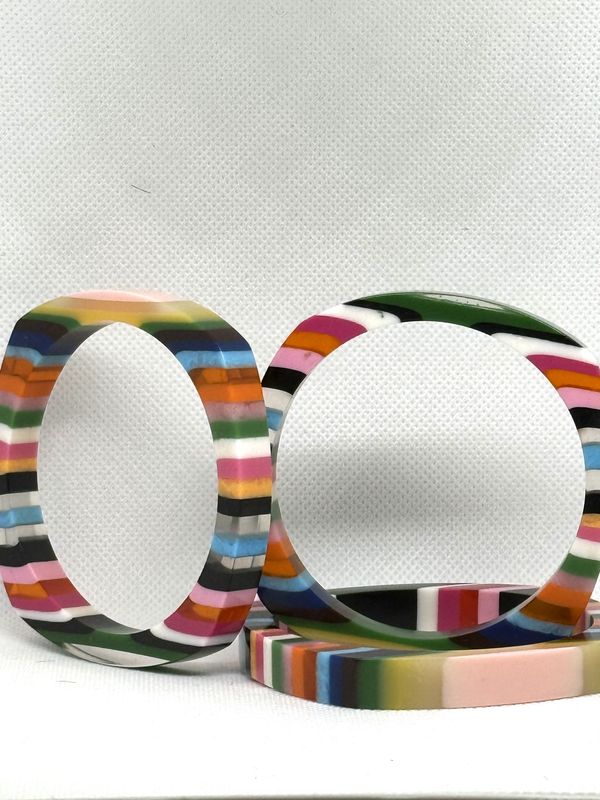 RAINBOW RESIN BANGLE
