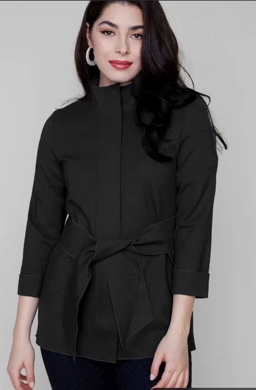 RENUAR TIE FRONT JACKET